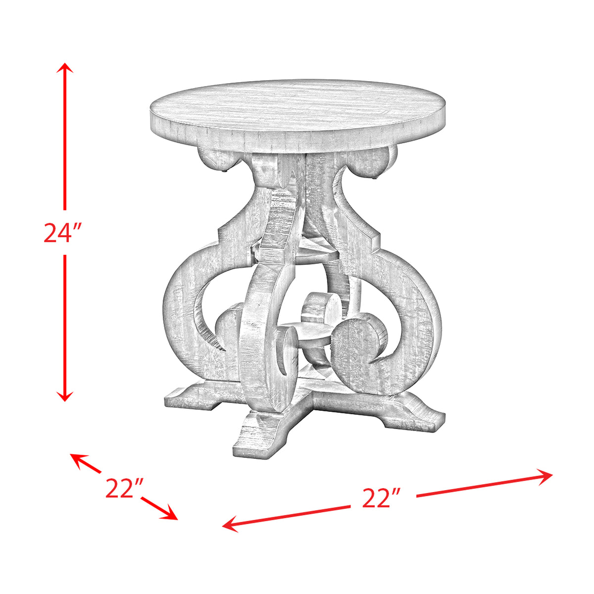 Stone Smokey Walnut 2-Piece Occasional Table Set - Ornate Home