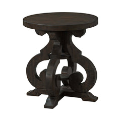 Stone Smokey Walnut 3-Piece Occasional Table Set - Ornate Home