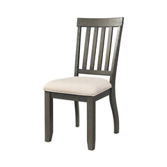 Stone Smokey Walnut/Cream 6-Piece Dining Set - Ornate Home
