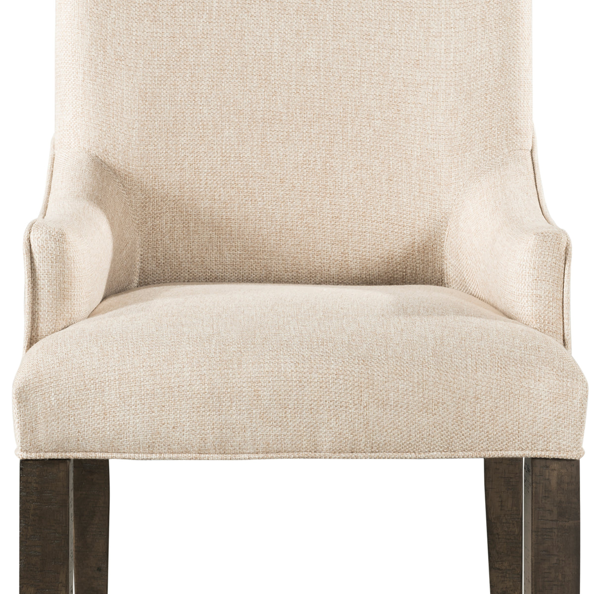 Stone Smokey Walnut/Cream 7-Piece Dining Set - Ornate Home