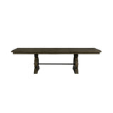 Stone Smokey Walnut Dining Table - Ornate Home
