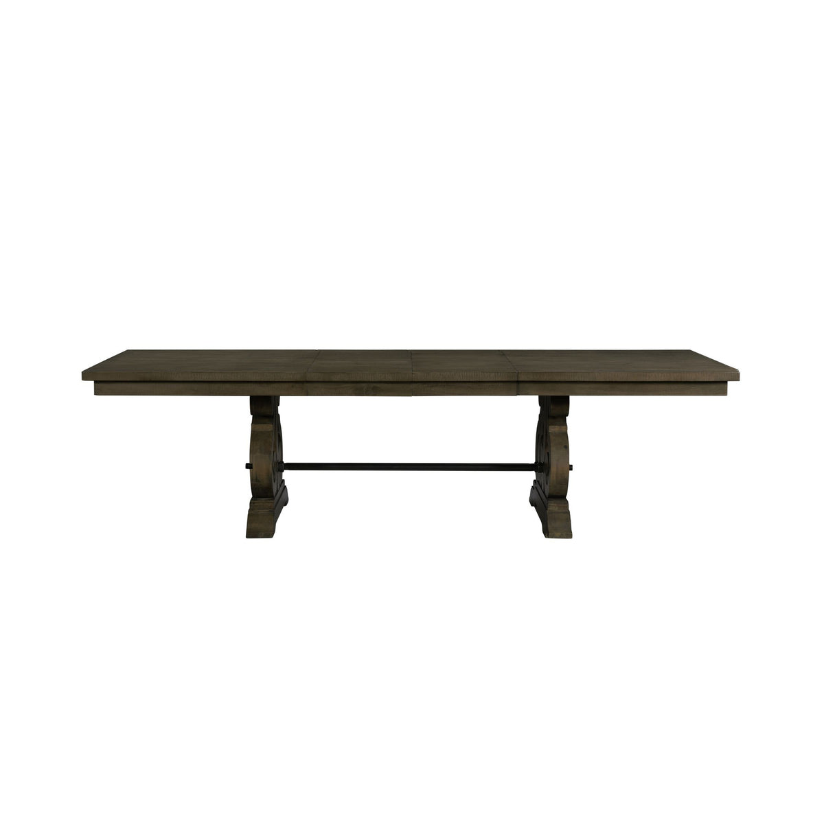 Stone Smokey Walnut Dining Table - Ornate Home