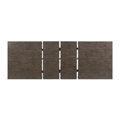 Stone Smokey Walnut Dining Table - Ornate Home