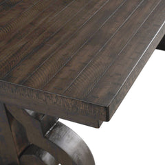 Stone Smokey Walnut Dining Table - Ornate Home