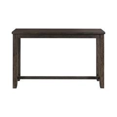 Stone Smokey Walnut Occasional Bar Table Set (Table + Three Stools) - Ornate Home