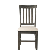 Stone Smokey Walnut Side Chair (Set of 2) - Ornate Home