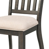 Stone Smokey Walnut Side Chair (Set of 2) - Ornate Home