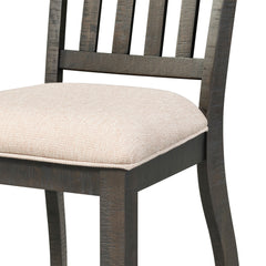 Stone Smokey Walnut Side Chair (Set of 2) - Ornate Home