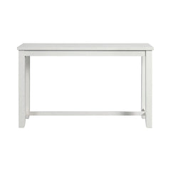 Stone White Occasional Bar Table Set (Table + Three Stools) - Ornate Home