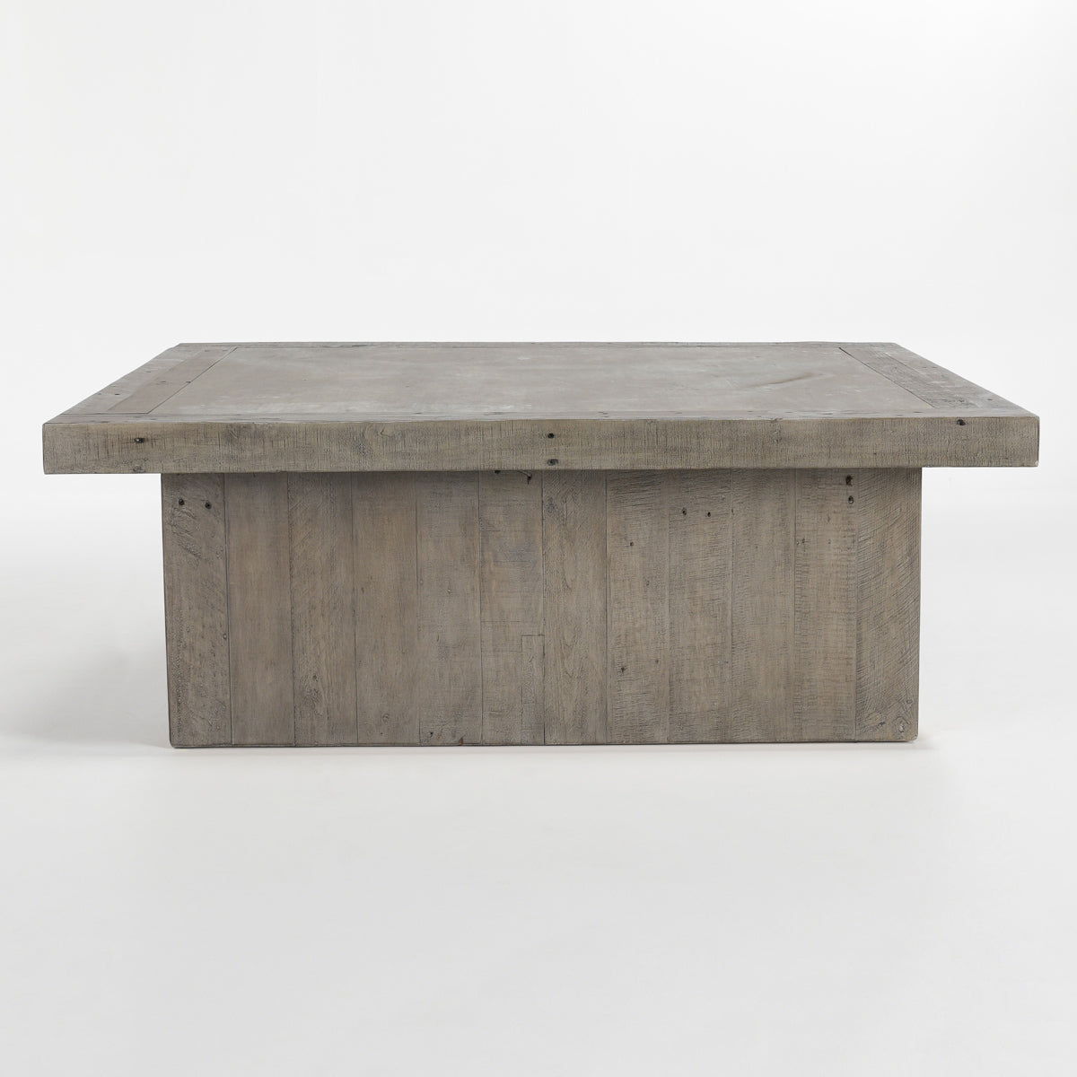 Stonebridge Distressed Gray/Weathered Cement Coffee Table - Ornate Home