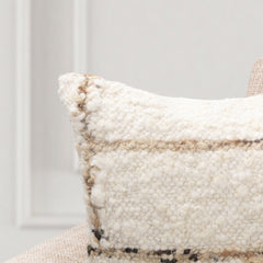 Stonefield Natural/Brown 22"x22" Throw Pillow (Set of 2) - Ornate Home