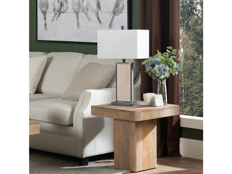 Stonehurst Beige/Bronze Table Lamp - Ornate Home