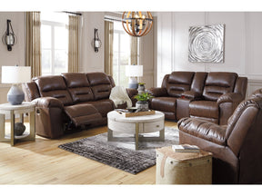 Stoneland Brown Power Reclining Sofa, Loveseat and Recliner - Ornate Home
