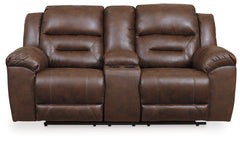 Stoneland Brown Power Reclining Sofa, Loveseat and Recliner - Ornate Home