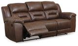 Stoneland Brown Reclining Sofa, Loveseat and Recliner - Ornate Home