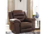Stoneland Chocolate Manual Recliner (Online Special Price) - Ornate Home