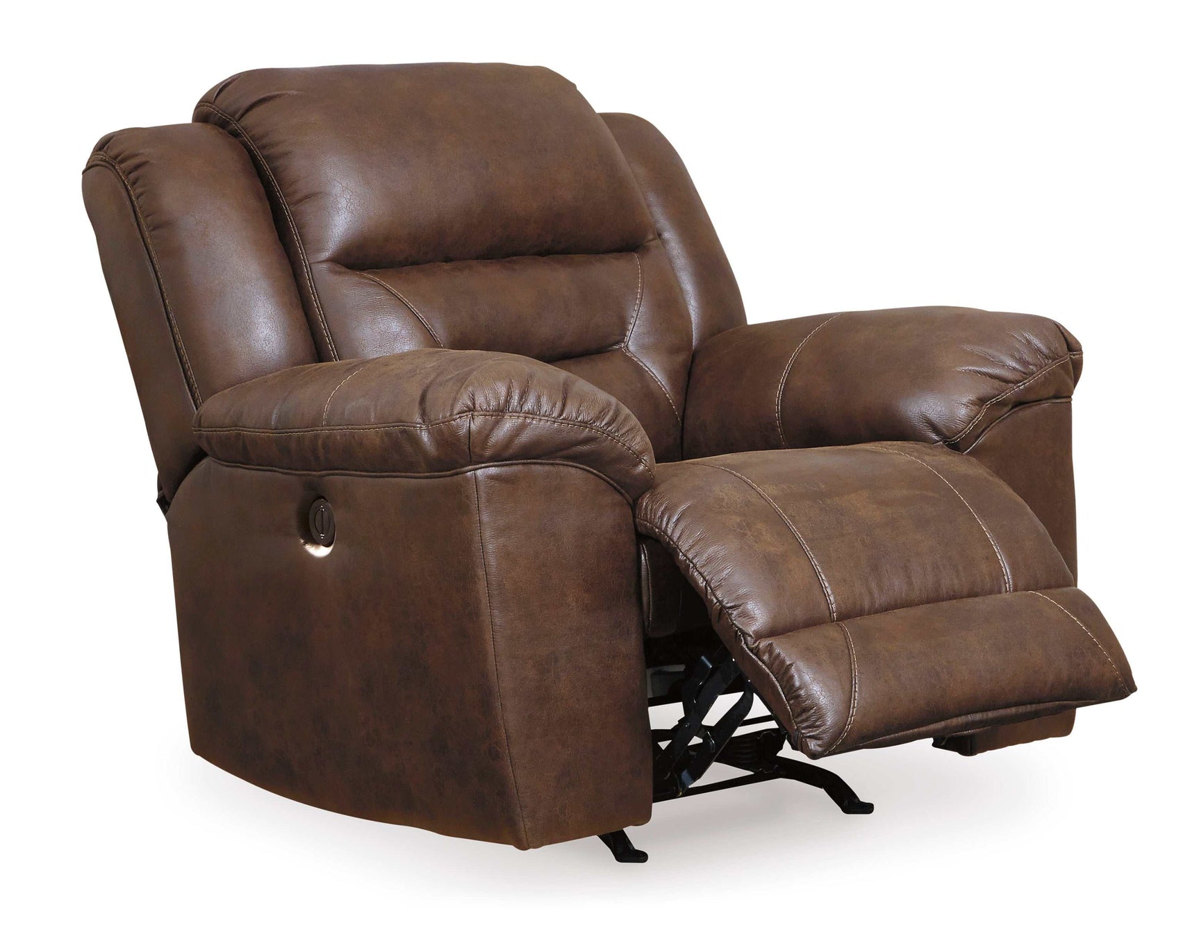 Stoneland Chocolate Power Rocker Recliner (Online Special Price) - Ornate Home