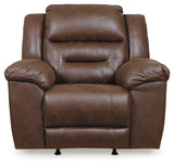 Stoneland Chocolate Power Rocker Recliner - Ornate Home