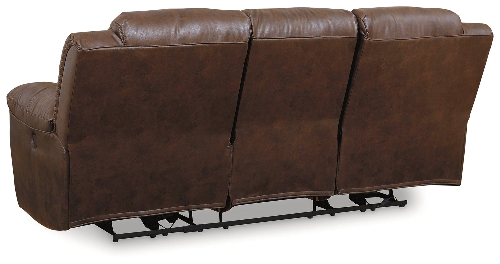 Stoneland Chocolate Reclining Sofa (Online Special Price) - Ornate Home
