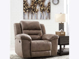 Stoneland Fossil Manual Rocking Recliner (Online Special Price) - Ornate Home