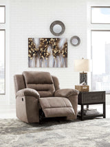 Stoneland Fossil Manual Rocking Recliner (Online Special Price) - Ornate Home