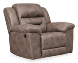 Stoneland Fossil Manual Rocking Recliner (Online Special Price) - Ornate Home
