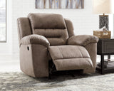 Stoneland Fossil Manual Rocking Recliner (Online Special Price) - Ornate Home