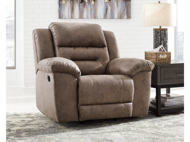 Stoneland Fossil Manual Rocking Recliner - Ornate Home