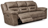 Stoneland Fossil Power Reclining Sofa, Loveseat and Recliner - Ornate Home