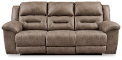 Stoneland Fossil Power Reclining Sofa and Manual Recliner - Ornate Home