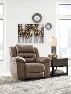 Stoneland Fossil Power Reclining Sofa and Manual Recliner - Ornate Home
