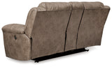 Stoneland Fossil Reclining Sofa and Power Reclining Loveseat (Online Special Price) - Ornate Home