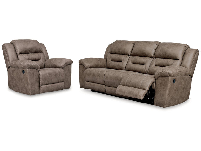 Stoneland  Reclining Sofa & Recliner (Online Special Price) - Ornate Home