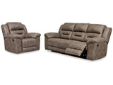 Stoneland  Reclining Sofa & Recliner - Ornate Home