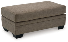 Stonemeade Nutmeg Ottoman - Ornate Home