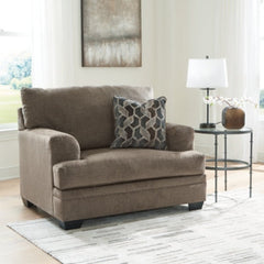 Stonemeade Nutmeg Oversized Chair and Ottoman - Ornate Home