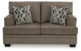 Stonemeade Nutmeg Queen Sofa Sleeper and Loveseat - Ornate Home