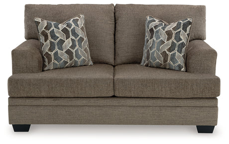 Stonemeade Nutmeg Queen Sofa Sleeper and Loveseat - Ornate Home
