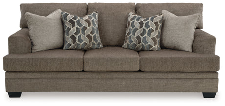 Stonemeade Nutmeg Queen Sofa Sleeper and Loveseat - Ornate Home