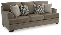 Stonemeade Nutmeg Queen Sofa Sleeper and Loveseat - Ornate Home
