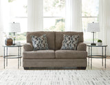 Stonemeade Nutmeg Queen Sofa Sleeper and Loveseat - Ornate Home