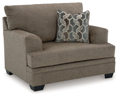 Stonemeade Nutmeg Sofa Chaise & Oversized Chair - Ornate Home