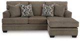 Stonemeade Nutmeg Sofa Chaise, Oversized Chair and Ottoman - Ornate Home