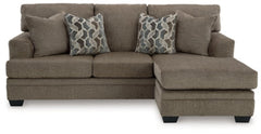 Stonemeade Nutmeg Sofa Chaise, Oversized Chair and Ottoman - Ornate Home