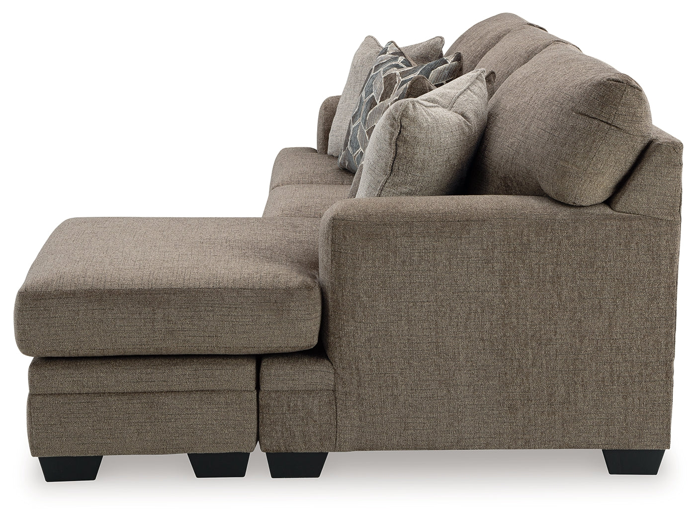 Stonemeade Nutmeg Sofa Chaise & Recliner (Online Special Price) - Ornate Home