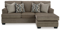Stonemeade Nutmeg Sofa Chaise & Recliner - Ornate Home