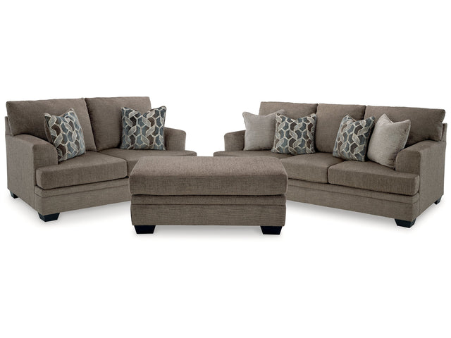 Stonemeade Nutmeg Sofa & Loveseat & Ottoman - Ornate Home
