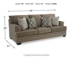 Stonemeade Nutmeg Sofa - Ornate Home