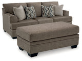 Stonemeade Nutmeg Sofa & Ottoman - Ornate Home