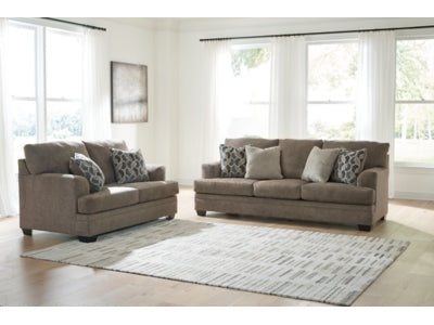 Stonemeade Nutmeg Sofa and Loveseat - Ornate Home